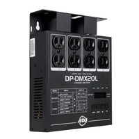 4 CHANNEL, DMX DIMMER/SWITCH PACK. 600W PER CHANNEL, DIGITAL DMX ADDRESSING, 15 AMP.